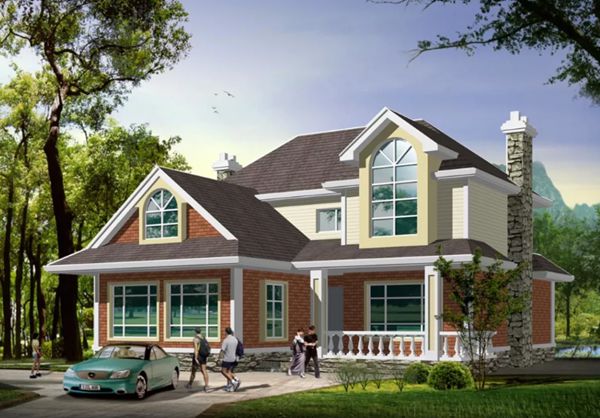 農村房子太老土？輕鋼別墅讓房子一點也不土(圖1)