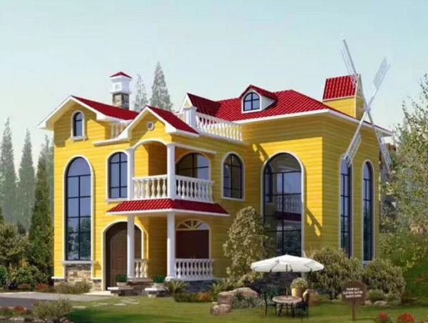 珠海輕鋼別墅設計建筑 29萬起建別墅 環保材料(圖3)