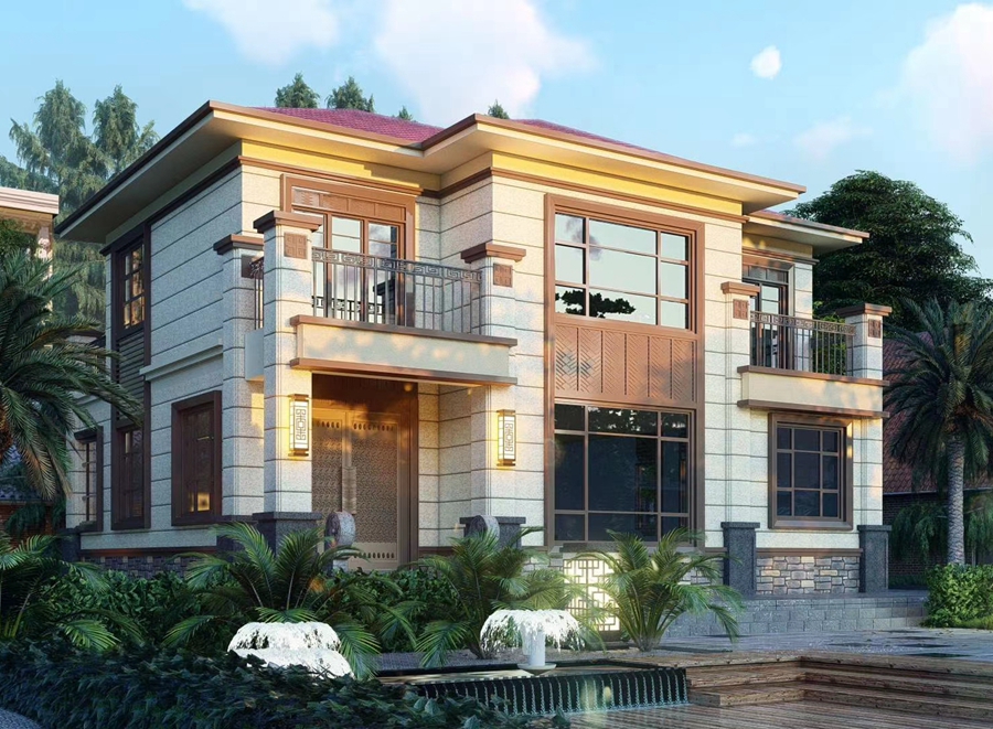 鄉村樂活，輕鋼別墅享受輕松農居時光