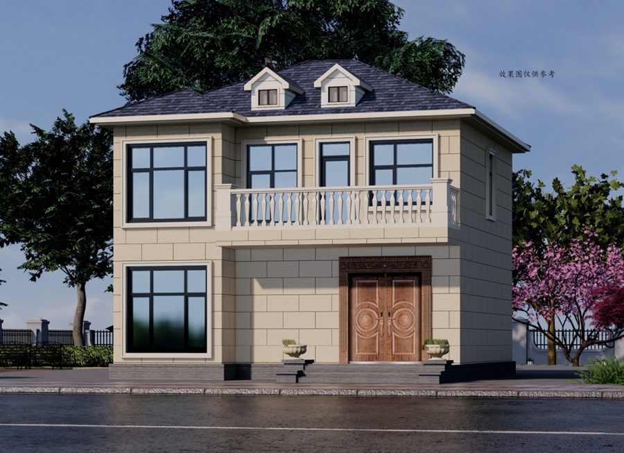 農(nóng)村自建房設(shè)計圖二層推薦(圖3)