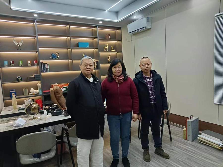 法國華僑代表團蒞臨睿婕輕鋼別墅工廠考察，探尋合作機會！