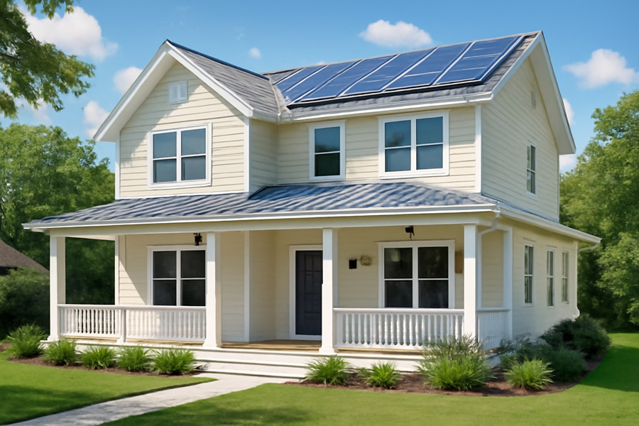 輕鋼別墅與夏季：暢享清涼，智能舒適的完美結合