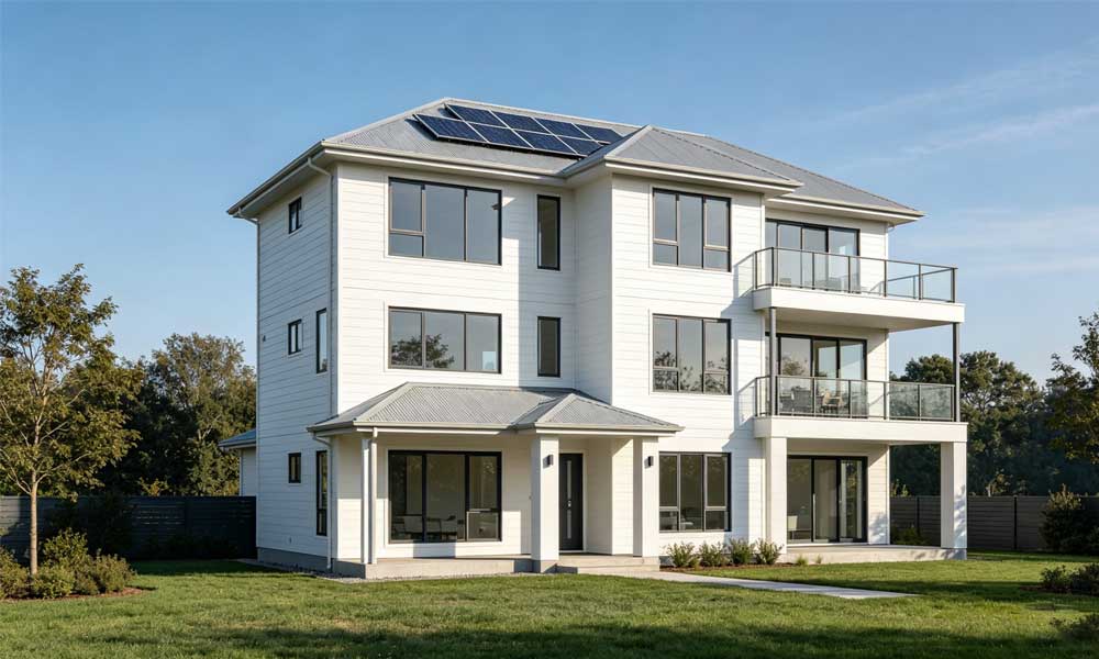 漢良輕鋼別墅可以建三層嗎？承重結構安全嗎？(圖1)